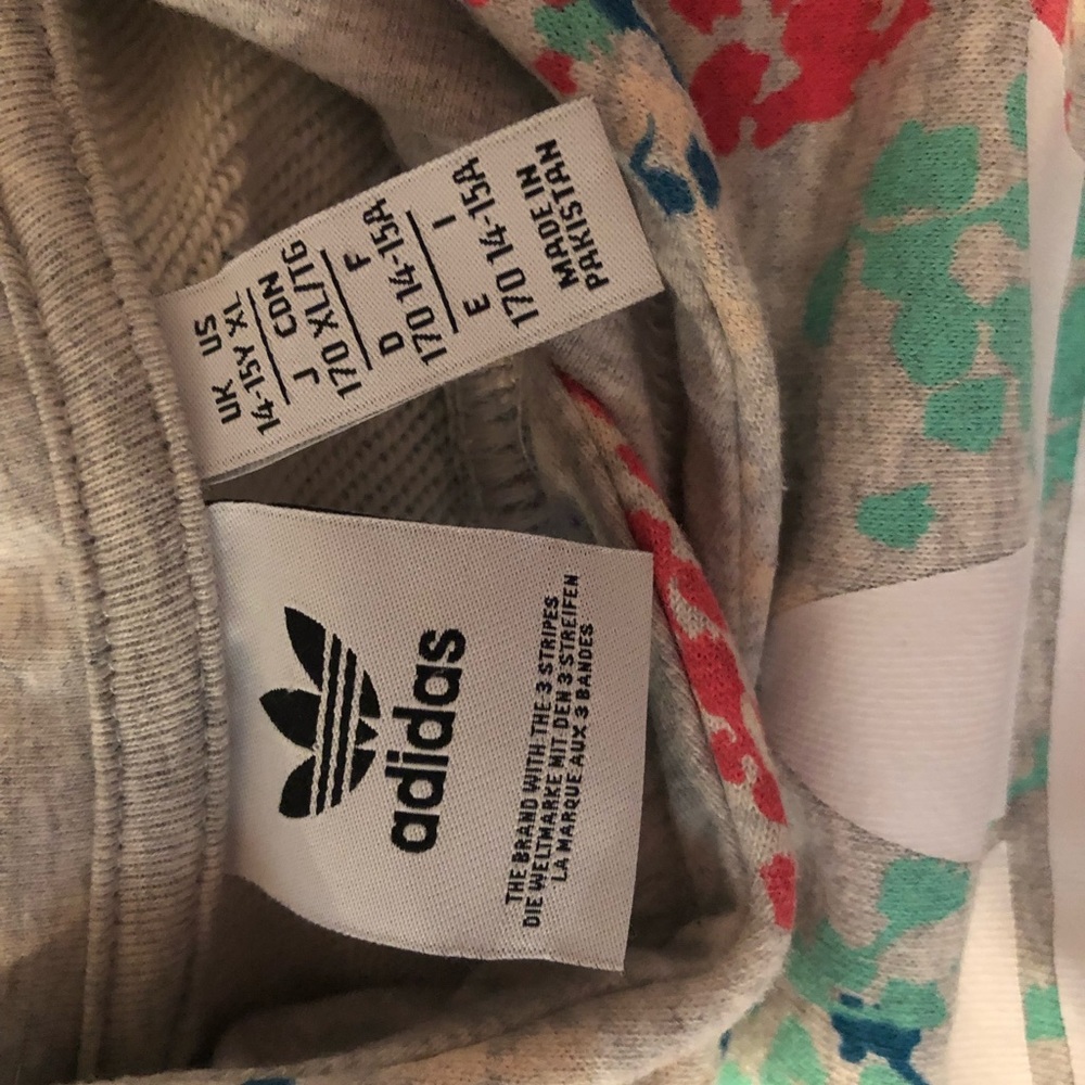 Addidas “Splash Design” Hoodie Youth XL 14-15Y - Picture 3 of 3